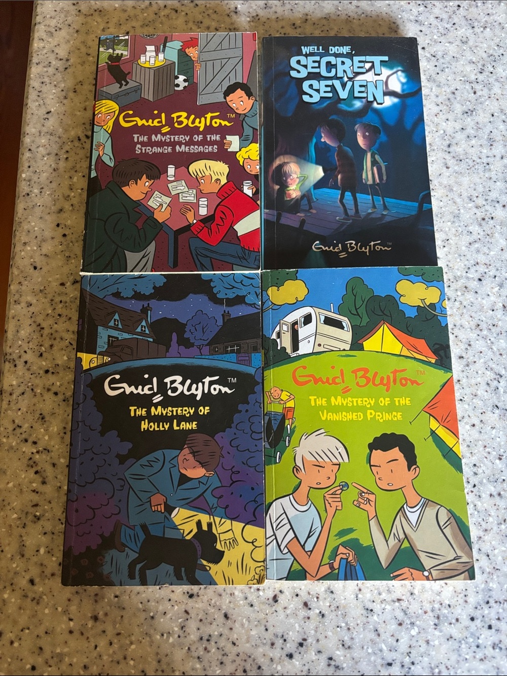 Enid Blyton Kids Book Set - Bright Multi-Color Covers